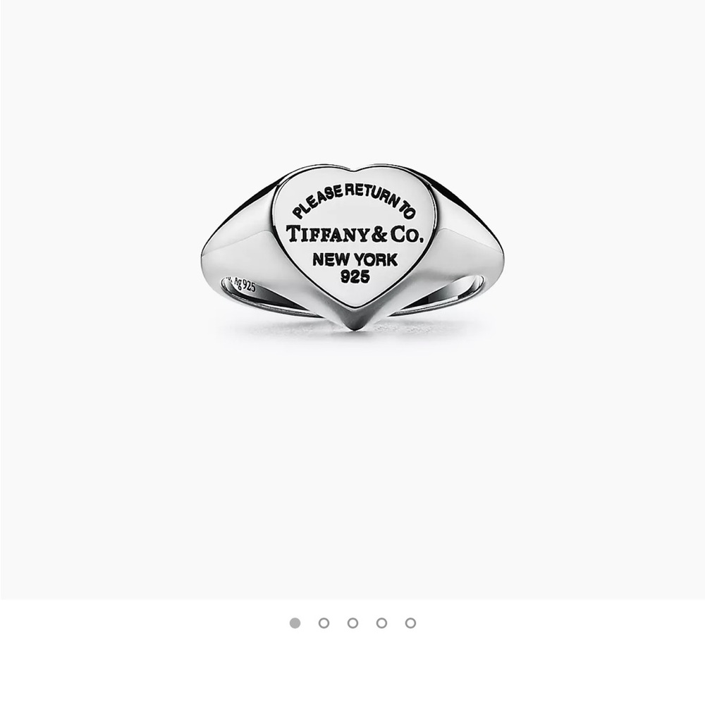 TIFFANY AND CO RING SIZE 5